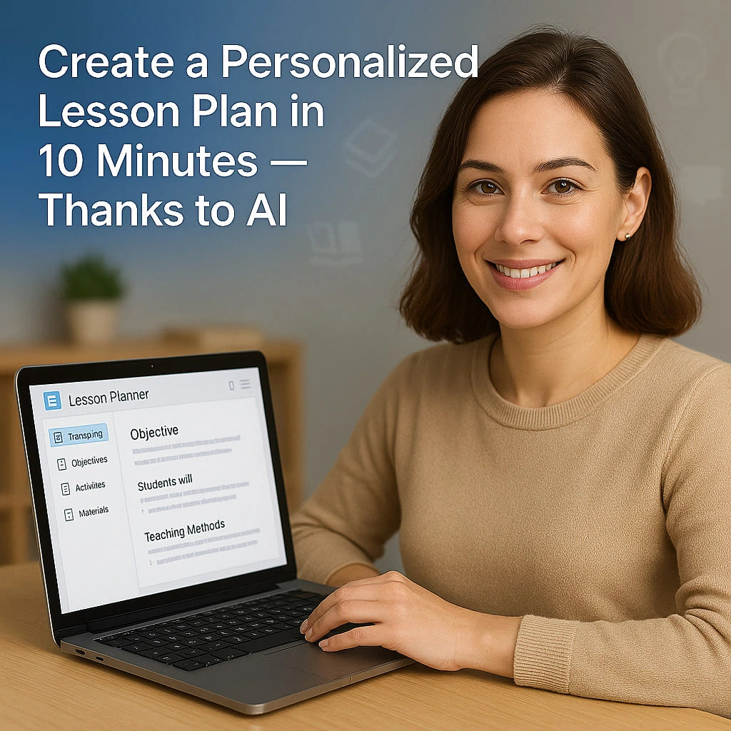 Create a Personalized Lesson Plan in 10 Minutes — Thanks to AI