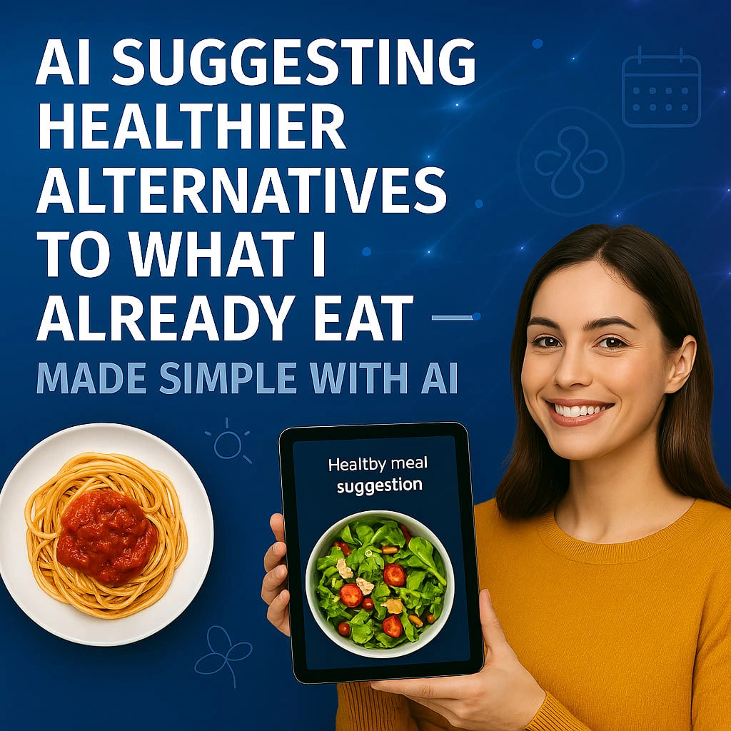 Ai suggesting healthier alternatives to what i already eat — Made Simple with AI